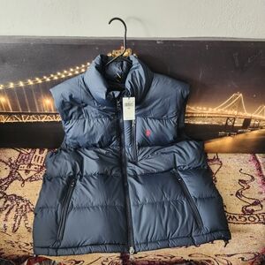 Polo Performance Goose Down Vest (NAVY BLUE)